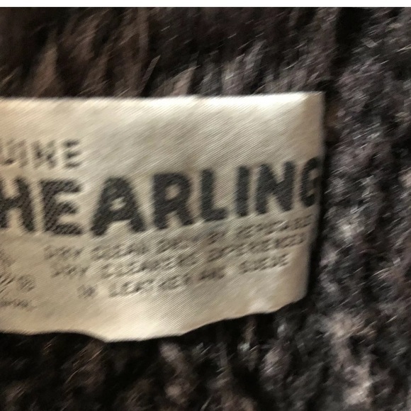 Genuine Shearling jacket coat size Large for women w/hood warm made in Italy - Picture 6 of 16